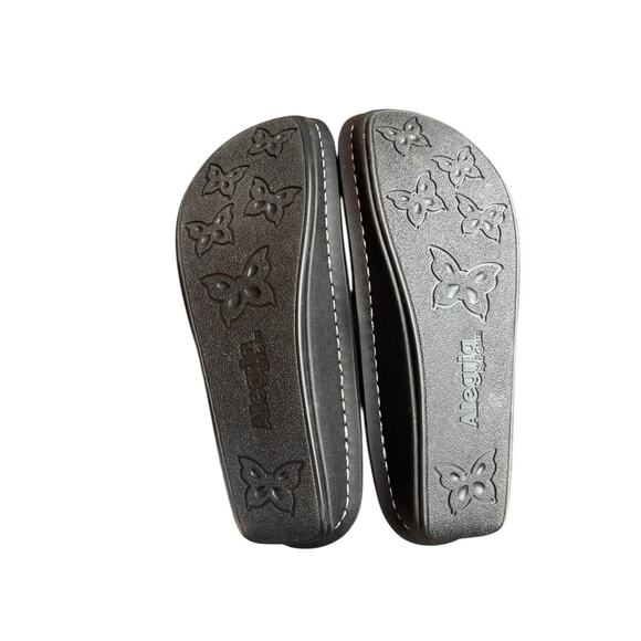 Alegria Feliz Mary Jane Snake Print Leather Shoes FEL-718 Red Sz 37 US 7/7.5 - Picture 6 of 6